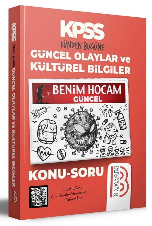 Benim Hocam 2021 KPSS Güncel Olaylar ve Kültürel Bilgiler Konu Soru Benim Hocam Yayınları