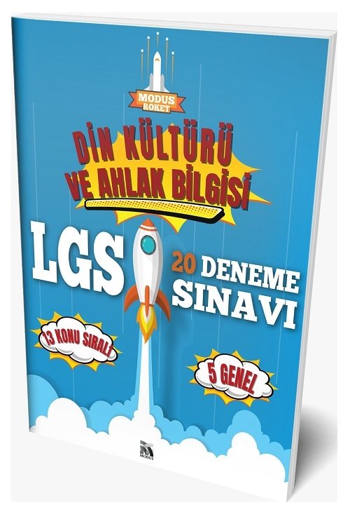 Modus 8. Sınıf LGS Din Kültürü ve Ahlak Bilgisi Roket 20 Deneme Modus Yayınları