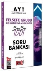 Yargı 2021 YKS AYT Felsefe Grubu-Din Kültürü 1001 Soru Bankası Yargı Yayınları