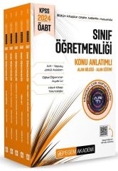 Pegem 2024 ÖABT Sınıf Öğretmenliği Konu Anlatımlı 5 Kitap Modüler Set Pegem Akademi Yayınları