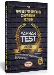 Yediiklim 2018 Komiser Yardımcılığı Sınavları Yaprak Test Yediiklim Yayınları