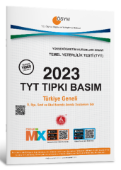 A Yayınları 2023 YKS TYT Tıpkı Basım Çıkmış Sorular A Yayınları