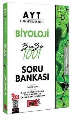 Yargı 2021 YKS AYT Biyoloji 1001 Soru Bankası Yargı Yayınları