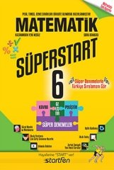 Startfen 6. Sınıf Matematik Süperstart Soru Bankası Startfen Yayınları