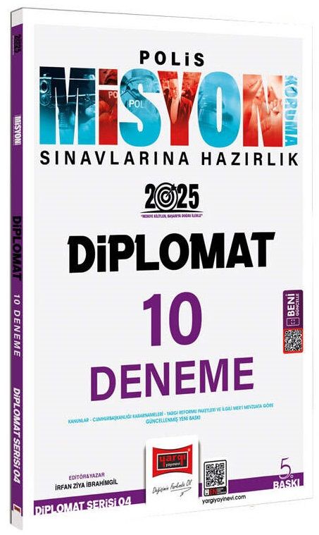 Yargı 2025 Polis Misyon Koruma Diplomat 10 Deneme Yargı Yayınları