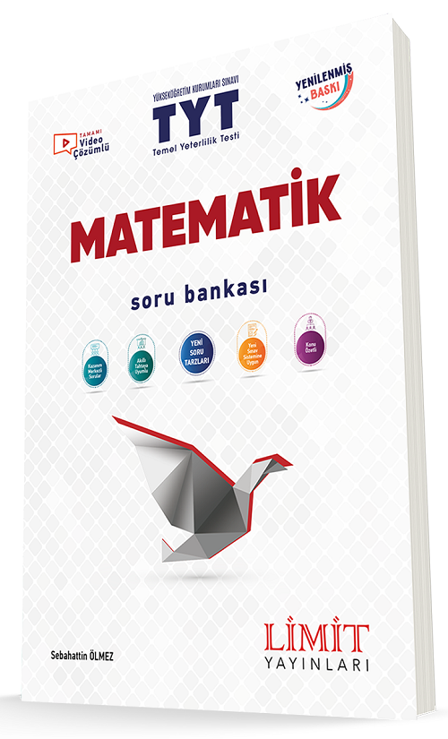 Limit YKS TYT Matematik Soru Bankası Video Çözümlü Limit Yayınları