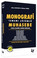 4T Yayınları KPSS A Grubu Muhasebe MONOGRAFİ Çıkmış Sorular Çözümlü 3. Baskı - Alican Dovletov 4T Yayınları