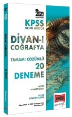 Yargı 2021 KPSS Divanı Coğrafya 20 Deneme Çözümlü - Hüseyin Ulutaş Yargı Yayınları