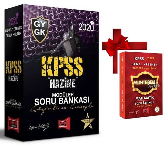 Yargı 2020 KPSS Genel Yetenek Genel Kültür HAZİNE Soru Bankası Çözümlü Modüler Set Yargı Yayınları (yr.muh.mat.sb)