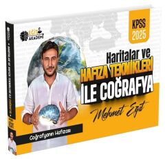 Eğit Akademi 2025 KPSS Haritalar ve Hafıza Teknikleriyle Coğrafya - Mehmet Eğit Eğit Akademi