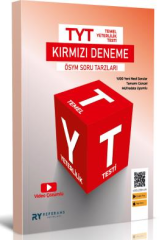 SÜPER FİYAT - Referans YKS TYT Kırmızı Deneme Video Çözümlü Referans Yayınları