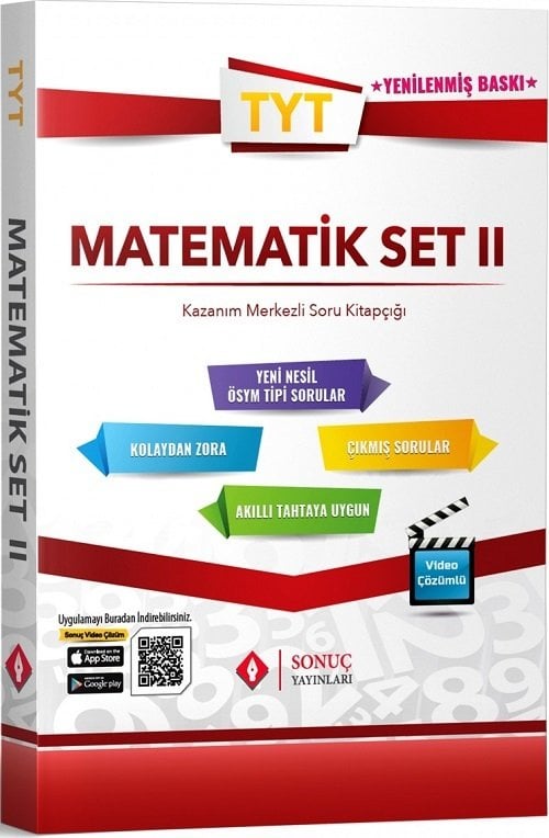 Sonuç YKS TYT Matematik Modüler Set-2 Soru Bankası Sonuç Yayınları