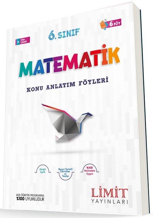 Limit 6. Sınıf Matematik Konu Anlatım Föyleri 6 Föy Limit Yayınları