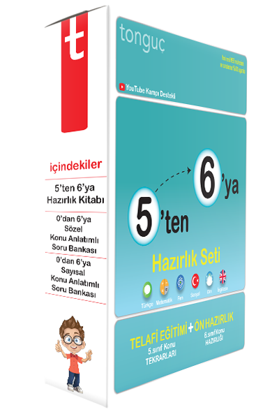 Tonguç 5 ten 6 ya Hazırlık Seti Tonguç Akademi