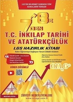 Omage 7 den 8 e LGS TC İnkılap Tarihi ve Atatürkçülük Hazırlık Kitabı Omage Yayınları