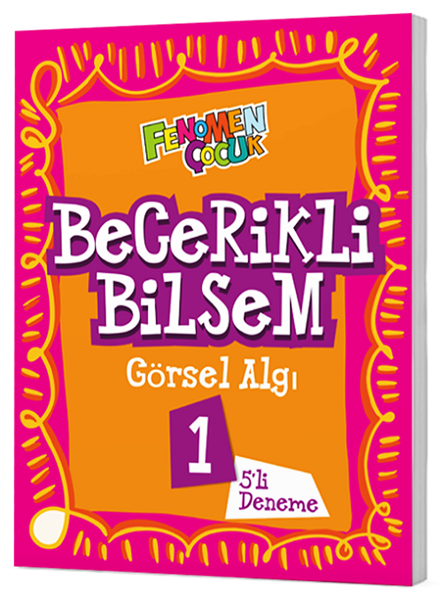 Gama 1. Sınıf Becerikli Bilsem Görsel Algı-1 5 li Deneme Gama Yayınları