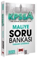 Yargı 2025 KPSS A Grubu Maliye Soru Bankası Çözümlü Yargı Yayınları