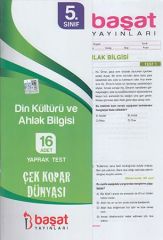 Başat 5. Sınıf Din Kültürü ve Ahlak Bilgisi 16 Yaprak Test Başat Yayınları