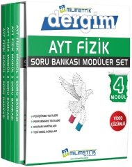 Milimetrik YKS AYT Fizik Soru Bankası 4 lü Modüler Set Milimetrik Yayınları