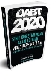 SÜPER FİYAT - Benim Hocam 2020 ÖABT Sınıf Öğretmenliği Alan Eğitimi Video Ders Notları Can Köni Benim Hocam Yayınları