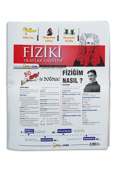 Hiper Zeka Tüm Sınavlar İçin Fiziki Olaylar Fizik Gazetesi Hiper Zeka Yayınları