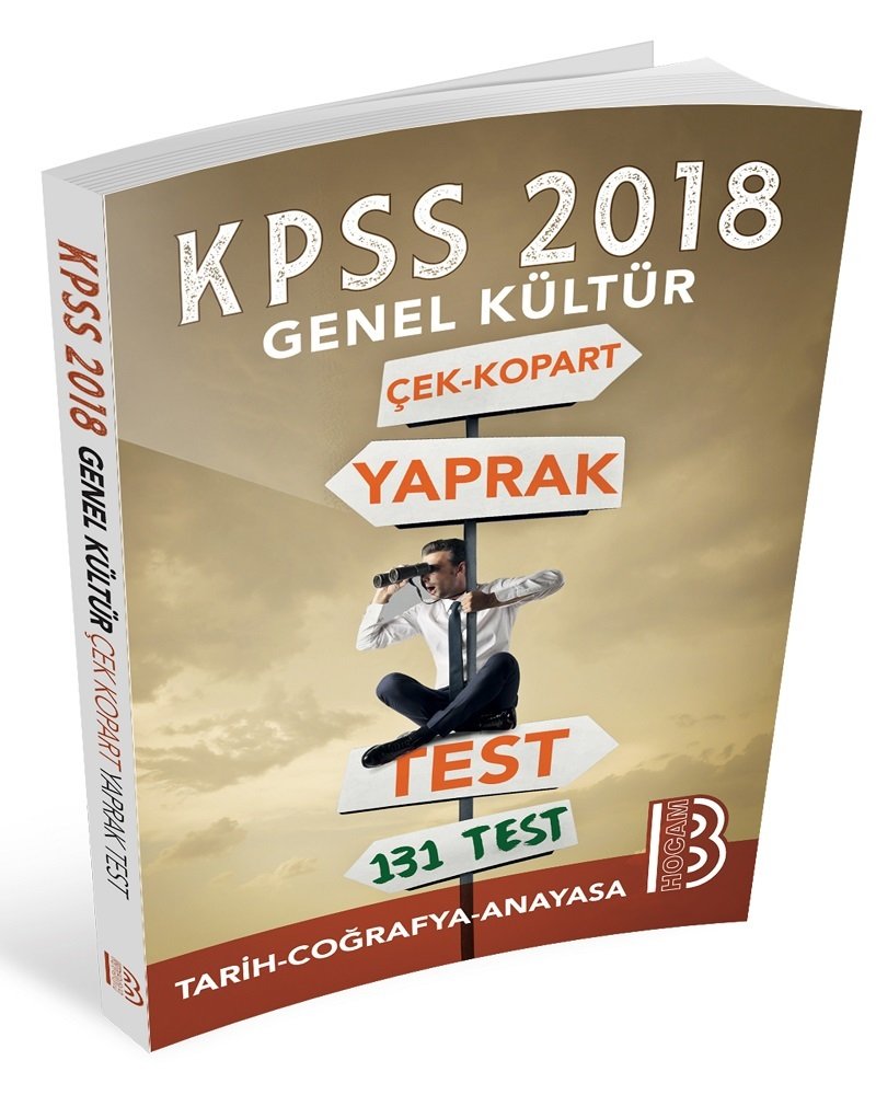 Benim Hocam 2018 KPSS Genel Kültür Yaprak Test Çek Kopart Benim Hocam Yayınları