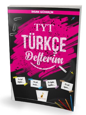 Pelikan YKS TYT Türkçe Defterim Pelikan Yayınları