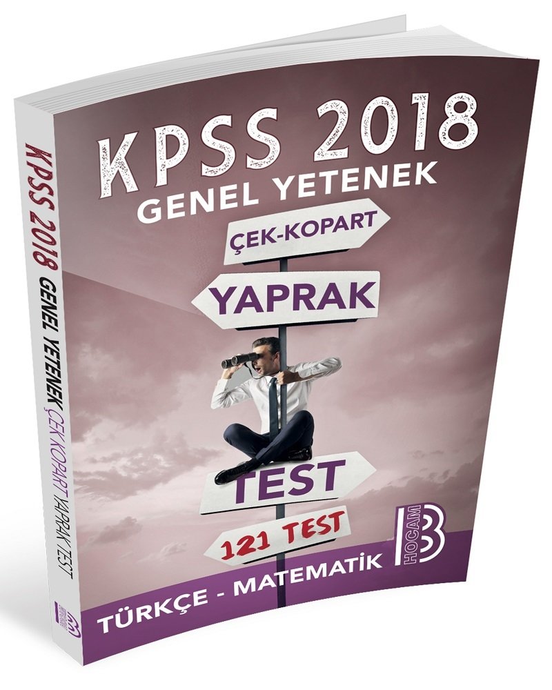 Benim Hocam 2018 KPSS Genel Yetenek Yaprak Test Çek Kopart Benim Hocam Yayınları