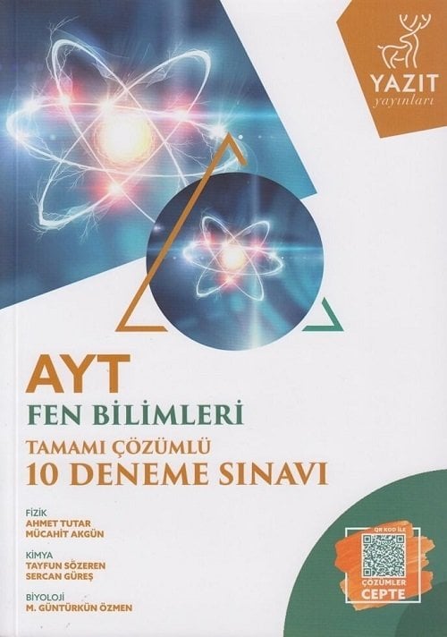 Yazıt YKS AYT Fen Bilimleri 10 Deneme Yazıt Yayınları