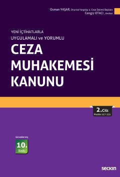 Seçkin Ceza Muhakemesi Kanunu 2 Cilt 10. Baskı - Osman Yaşar, Cengiz Otacı Seçkin Yayınları