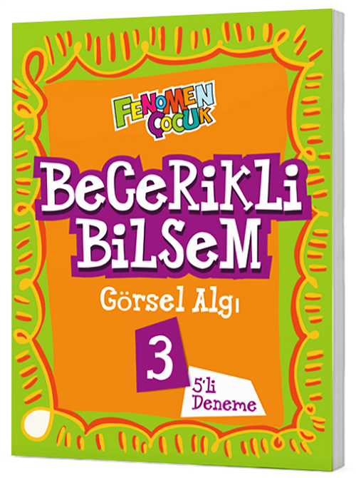 Gama 3. Sınıf Becerikli Bilsem Görsel Algı-3 5 li Deneme Gama Yayınları