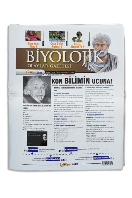 Hiper Zeka Tüm Sınavlar İçin Biyolojik Olaylar Biyoloji Gazetesi Hiper Zeka Yayınları