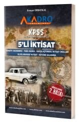 A Kadro KPSS A Grubu 5 li İktisat Konu Anlatımı 2. Baskı - Erman Erbaykal A Kadro Yayınları