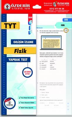 Özdebir YKS TYT Fizik Yaprak Test Özdebir Yayınları