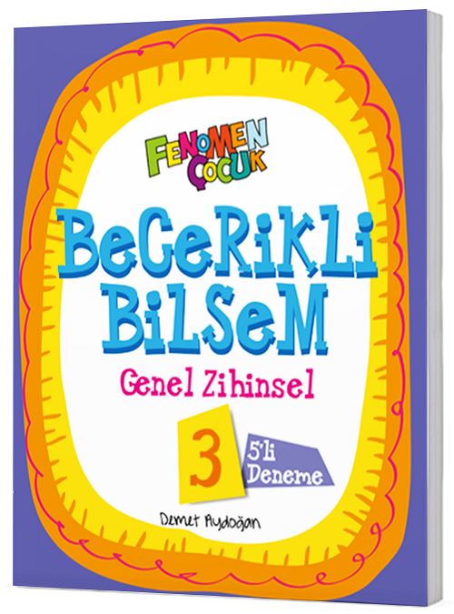 Gama 3. Sınıf Becerikli Bilsem Genel Zihinsel-3 5 li Deneme Gama Yayınları