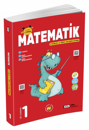 SBM 1. Sınıf Matematik Etkinlik ve Ödev Çalışma Kitabı SBM Yayınları