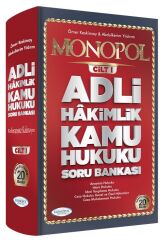 Monopol Adli Hakimlik Kamu Hukuku Soru Bankası Cilt-1 20. Baskı Monopol Yayınları