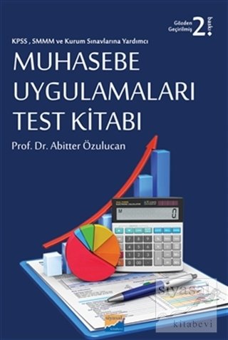 Siyasal Muhasebe Uygulamaları Test Kitabı - Abitter Özulucan Siyasal Kitabevi Yayınları