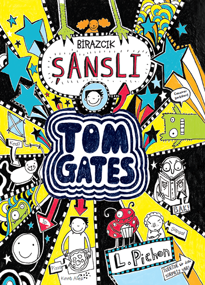 Tom Gates - 07 Birazcık Şanslı - Liz Pichon Tudem Yayınları