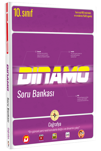 Tonguç 10. Sınıf Coğrafya Dinamo Soru Bankası Tonguç Akademi