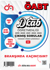 Dijital Hoca ÖABT Din Kültürü ve Ahlak Bilgisi Öğretmenliği Son 5 Yıl Çıkmış Sorular Video Çözümlü Dijital Hoca Akademi