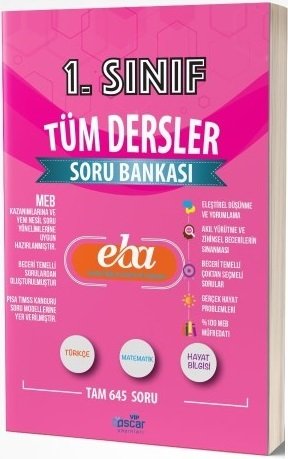 Oscar 1. Sınıf Tüm Dersler EBA Soru Bankası Oscar Yayınları