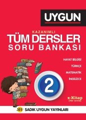 Sadık Uygun 2. Sınıf Tüm Dersler Kazanımlı Soru Bankası Sadık Uygun Yayınları