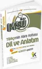 İnformal 2022 MSÜ Türkçenin Kara Kutusu Dil ve Anlatım Çıkmış Sorular Soru Bankası İnformal Yayınları