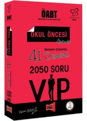 Yargı 2019 ÖABT VIP Okul Öncesi Öğretmenliği 41 Deneme Çözümlü Yargı Yayınları