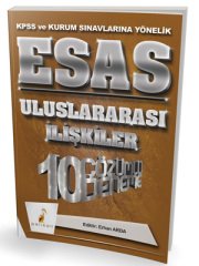 Pelikan KPSS A ESAS Uluslararası İlişkiler 10 Deneme Çözümlü Pelikan Yayınları