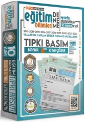 İnformal KPSS Eğitim Bilimleri Son 10 Yıl Tıpkı Basım 10 lu Türkiye Geneli Deneme Dijital Çözümlü İnformal Yayınları