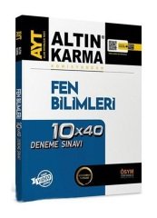 Altın Karma YKS AYT Fen Bilimleri 10x40 Deneme Video Çözümlü Altın Karma Yayınları