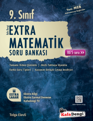 Kafadengi 9. Sınıf Matematik Extra Soru Bankası Kafadengi Yayınları