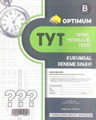 SÜPER FİYAT - Referans YKS TYT Optimum Kurumsal Genel Deneme Yeşil B Referans Yayınları